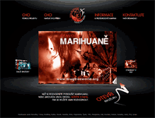 Tablet Screenshot of marihuana.cz